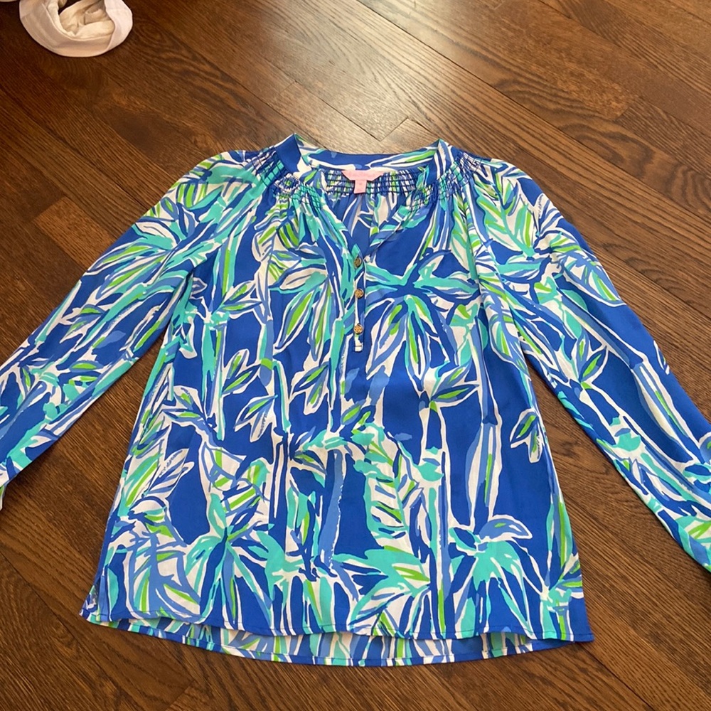 Lilly Pulitzer silk blouse
